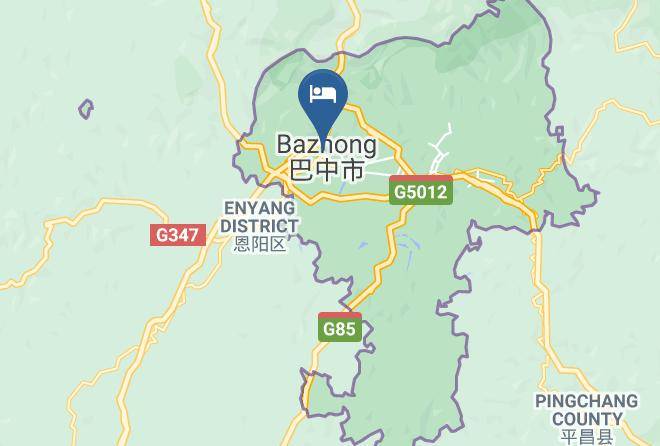Bazhong - Qinchuan Hotel Maps