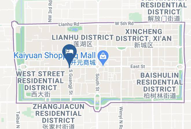 Xi An - Qindao Business Hotel Maps