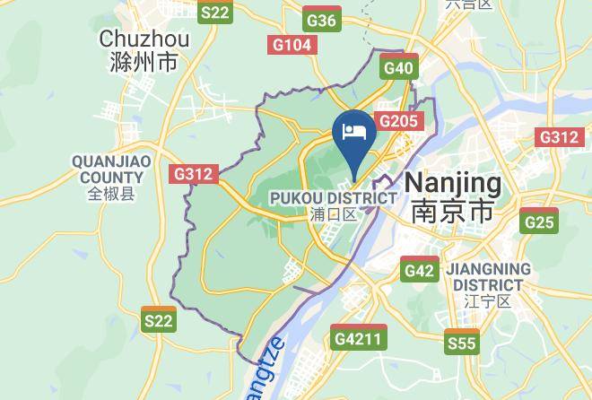 Nanjing - Qing Cheng Hotel Maps