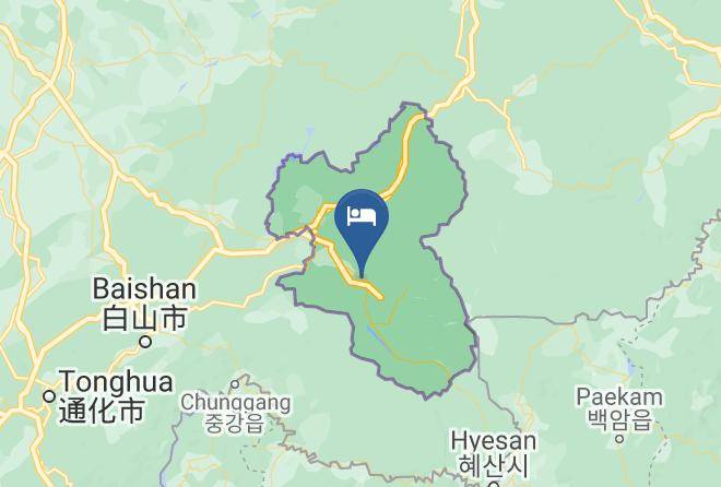 Baishan - Qing Feng Li She Hot Spring Resort Maps