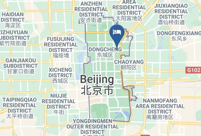 Dongcheng District - Qing Lan Yun Feng Jiudian Maps