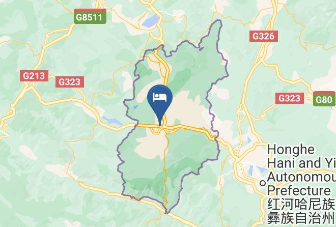 Qingcheng Lakeside Travel Hotel Map