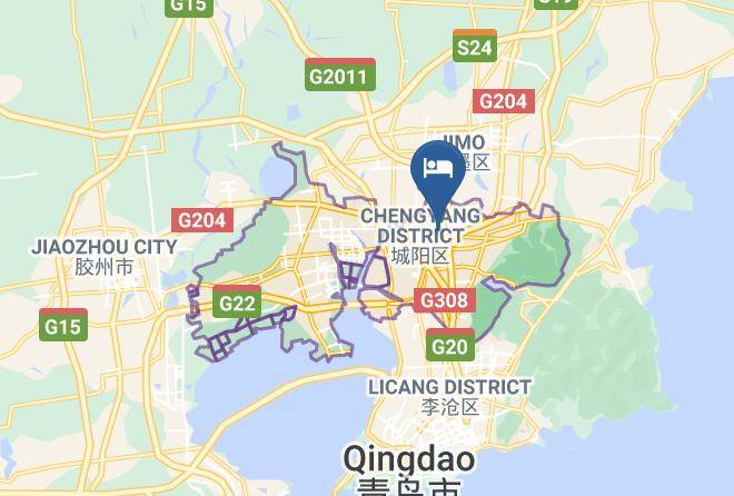 Qingdao - Qingdao Chengyang Detai Hotel Maps