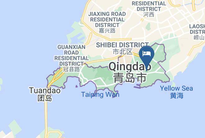 Qingdao - Qingdao Fuzhi International Artistic Hotel Maps