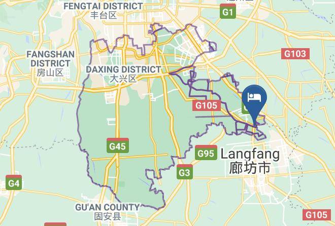 Daxing District - Qingdao Garden Hotel Maps
