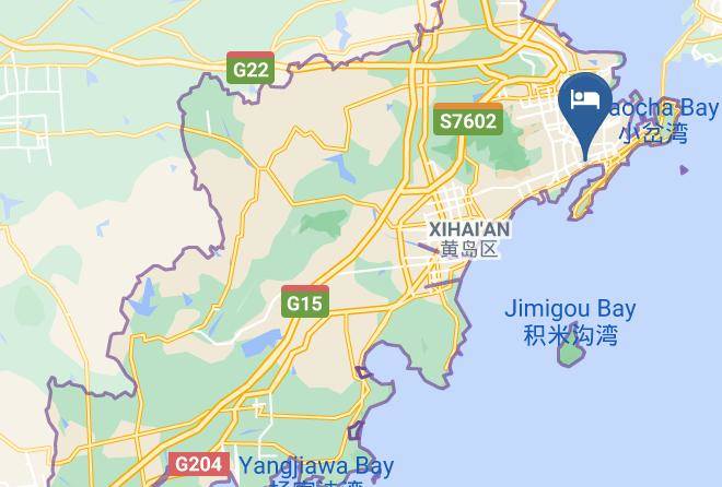 Qingdao - Qingdao Gold Stone Hotel Maps