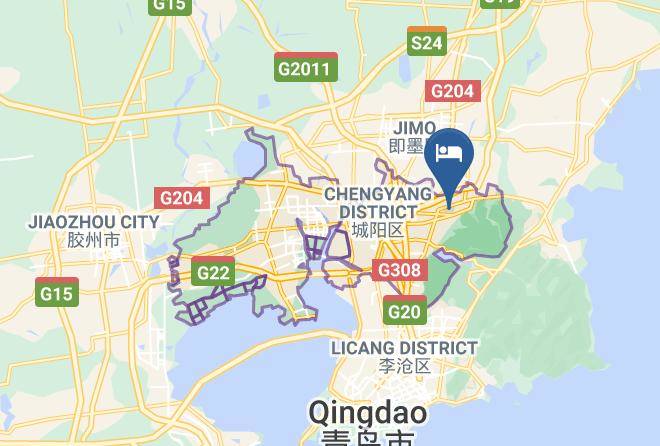 Qingdao - Qingdao Hanyuan Century Hotel Maps