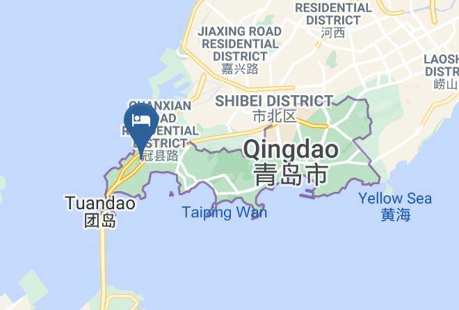 Qingdao - Qingdao Jinhai Hotel Maps