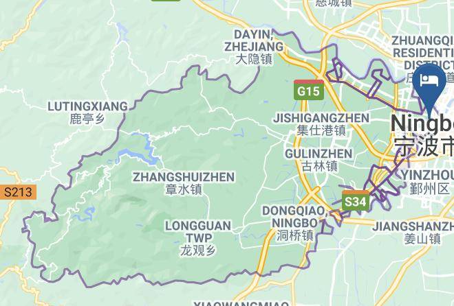 Ningbo - Qingdao Qiu Lin Airport Hotel Maps