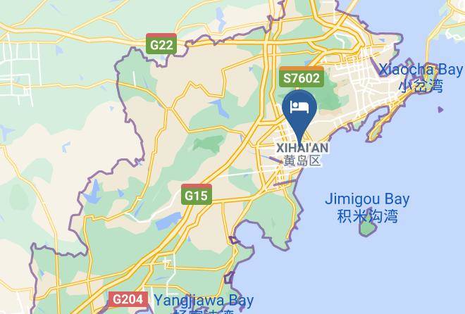 Qingdao - Qingdao Zhongyang Business Hotel Maps