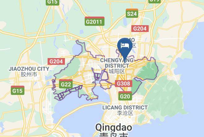 Qingdao - Qingdaolinhuishangwubinguan Maps