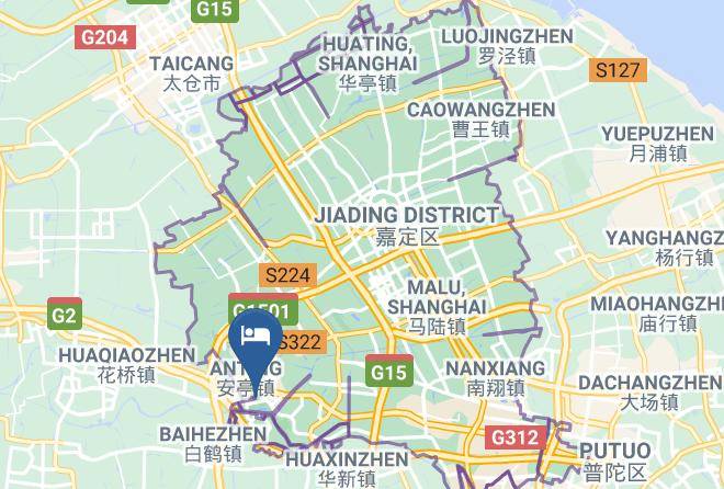 Jiading District - Qingfeng Garden Hotel Maps
