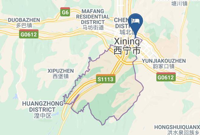 Xining - Qinghai Haiyue Hotel Maps