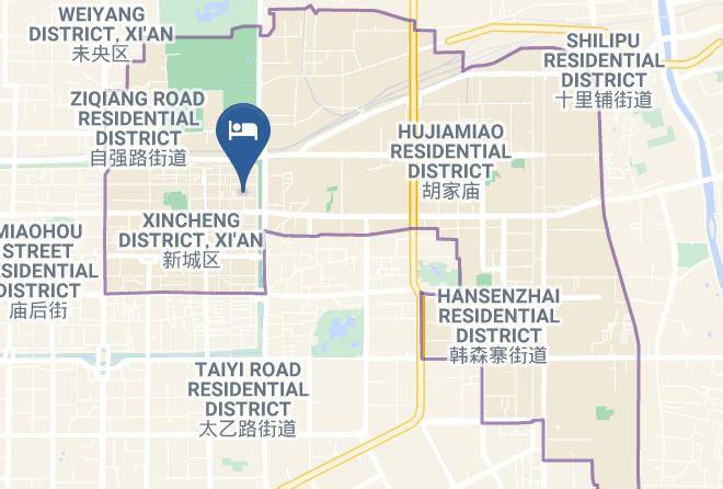 Xi An - Qinghai Lake Hotel Xi'an Maps