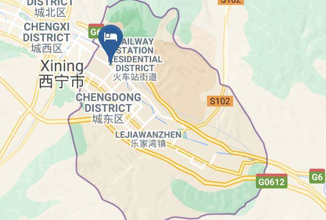 Xining - Qinghai Musilin Hotel Maps