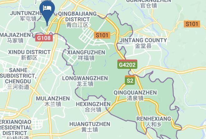 Chengdu - Qingjiang Shangyuan Hotel Maps