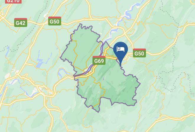 Fengdu County - Qinglan Yicui Shanzhuang Maps