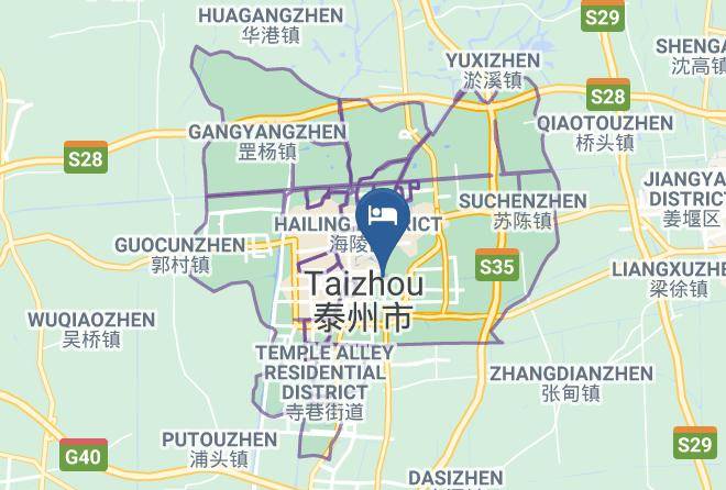 Taizhou - Qingmu Hotel Maps