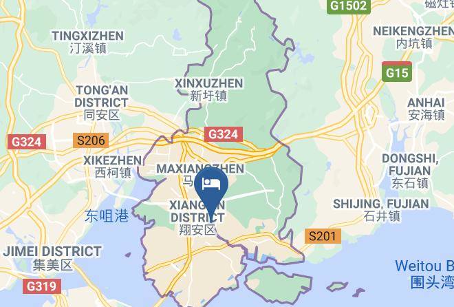 Xiamen - Qingmu Hotel Maps