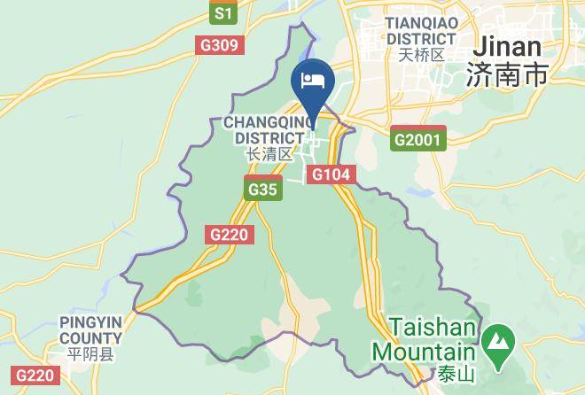 Ji Nan - Qingpingguo Express Hotel Maps