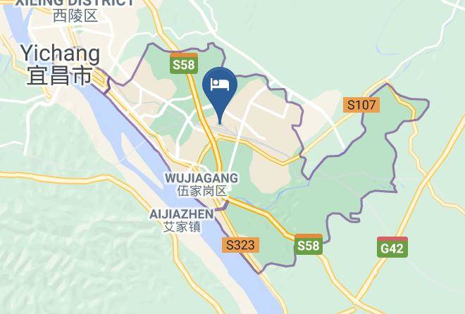 Yichang - Qingshan Hotel Maps