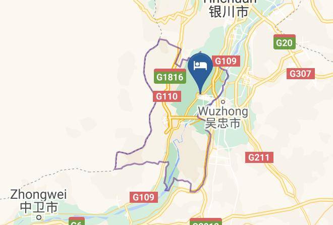 Wuzhong - Qingtongxia Hotel Maps