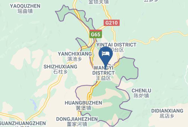 Tongchuan - Qingyu Hotel Maps