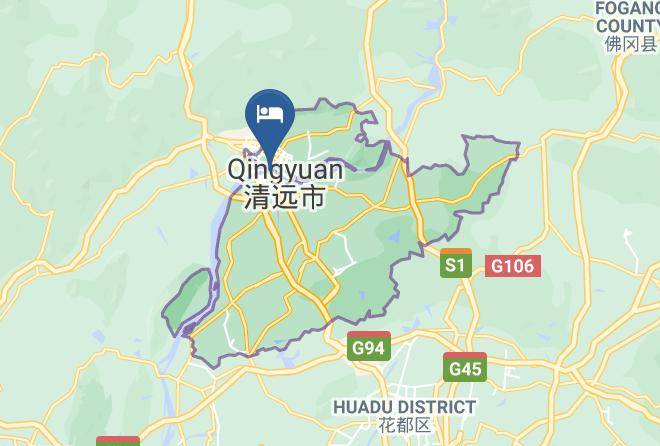Qingyuan Vienna Hotel Lianjiang Road Branch Map