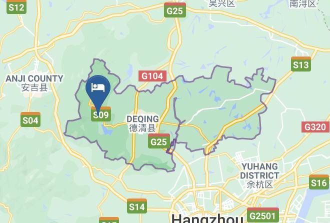 Huzhou - Qingyueli Hotel Maps