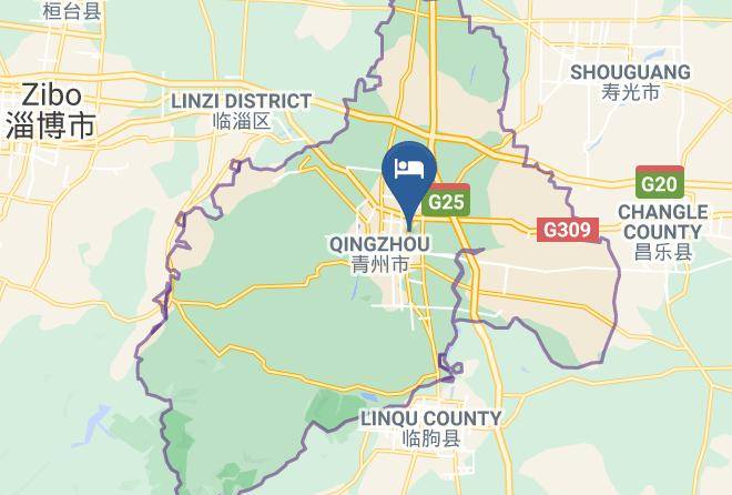 Weifang - Qingzhoulewanjiashangwubinguan Maps
