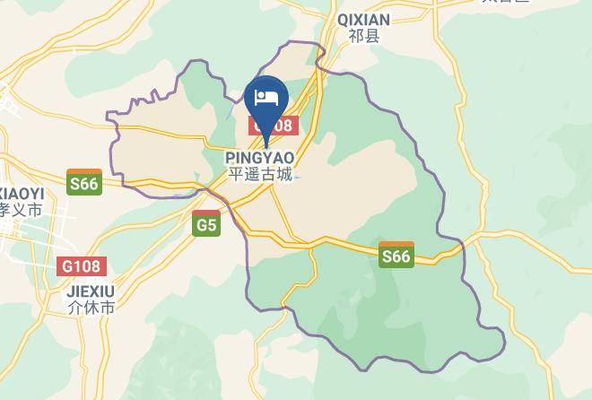 Jinzhong - Qininn Pingyao Jiaxingyuan Branch Maps