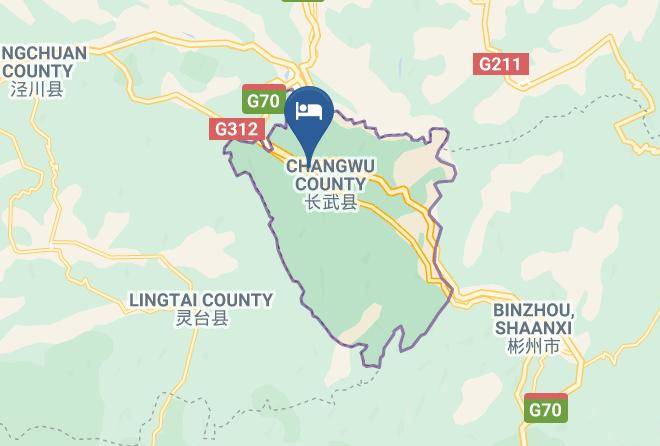 Xianyang - Qinlong Kaitian Hotel Maps