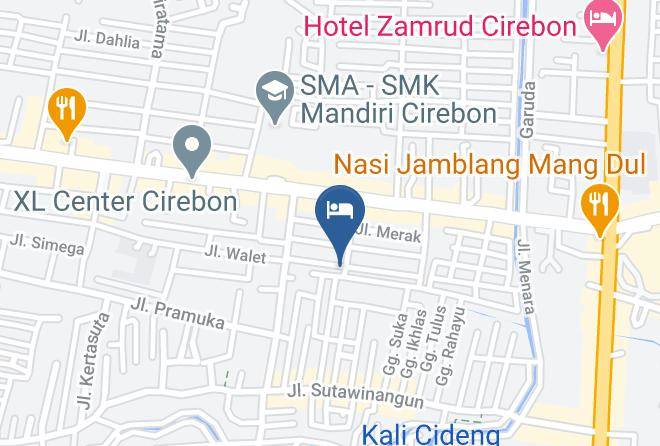 Cirebon Regency - Qintani Hotel Maps