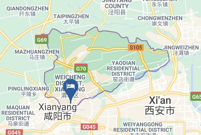 Xianyang - Qintong Hotel Xianyang Maps