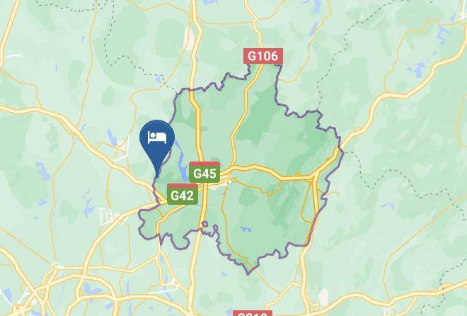 Huanggang - Qinye Tent Hotel Maps