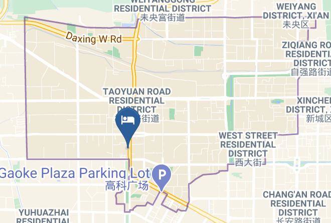 Xi An - Qinyuan Express Hotel Maps