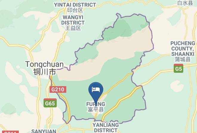 Weinan - Qinzheng Hotel Maps