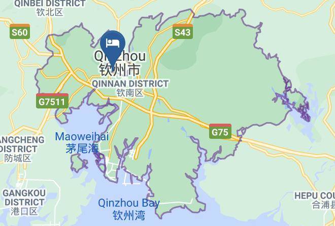 Qinzhou Hotel No 1 Building Map