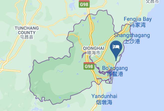 Qionghai - Qionghai Jigu Nianhua Boao Baolian City Health Resort Base Maps