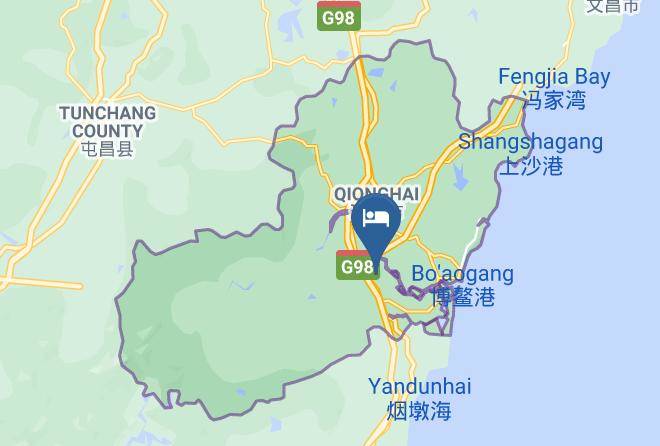 Qionghai - Qionghai Minghuang Business Hotel Maps
