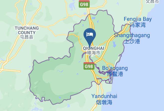 Qionghai - Qionghai Park Bay Hotel Maps