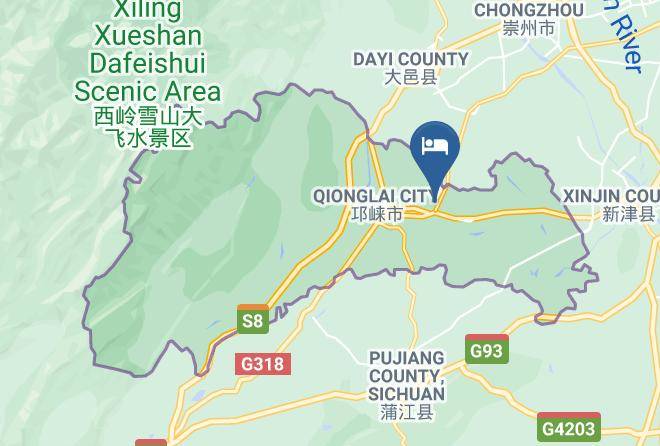Chengdu - Qionglai Advance Hotel Maps