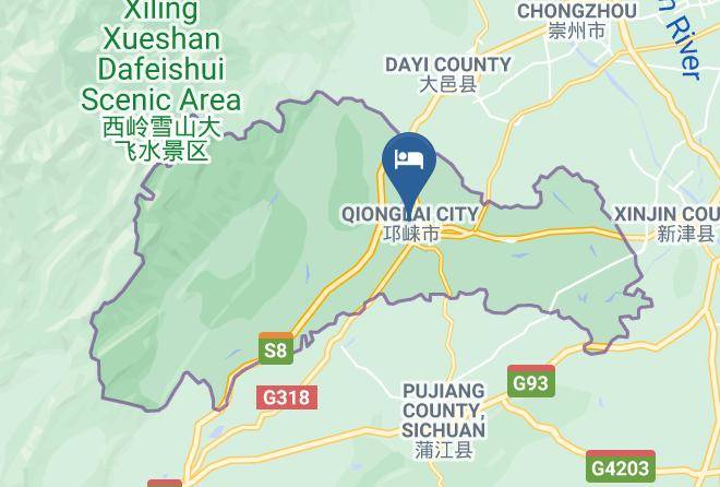 Chengdu - Qionglai Hotel Maps