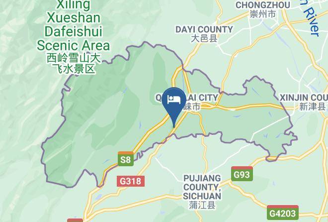 Chengdu - Qionglai Qinhua Inn Maps