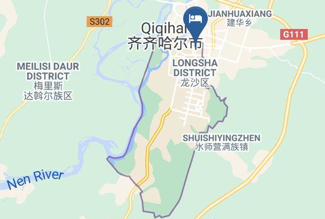 Qiqihar - Qiqihar Junyue Business Hotel Maps