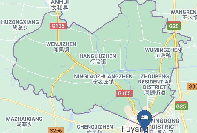 Fuyang - Qiri Express Hotel Maps