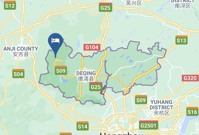 Huzhou - Qishan Nanyuan Holiday Hotel Maps