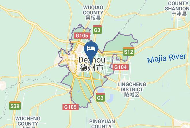 Dezhou - Qitian Business Theme Hotel Maps