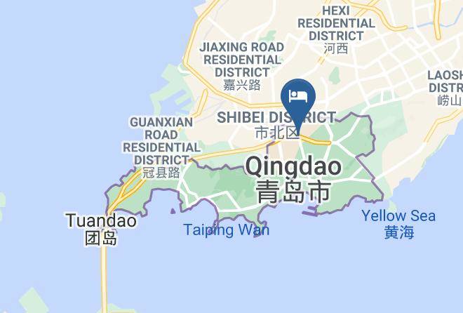 Qingdao - Qitian Holiday Shanglv Hotel Maps