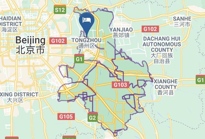 Tongzhou District - Qitian Hotel Maps
